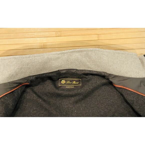 Loro Piana Nylon / Suede / Goose Down Vest Men’s XL Brown - $3995 Retail - Picture 11 of 16